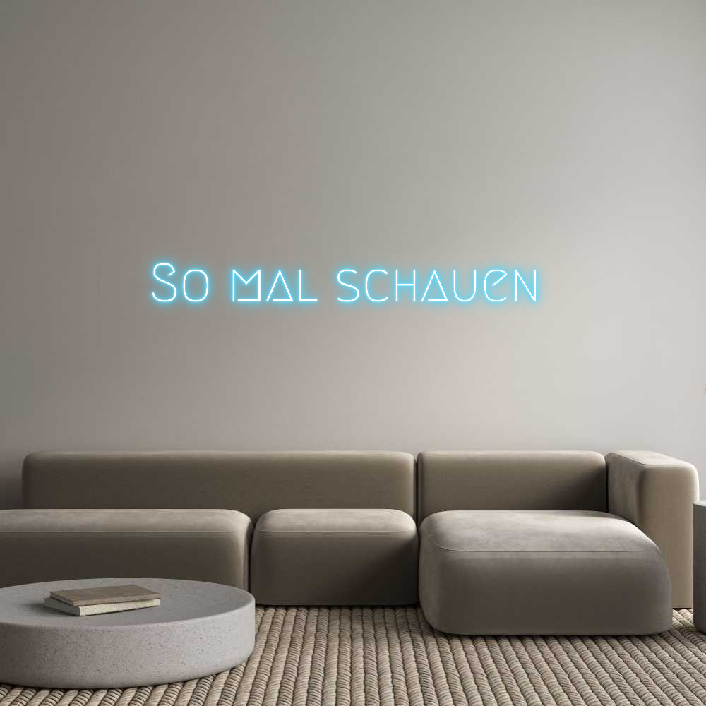 Neue Neon Konfiguration: So mal schauen